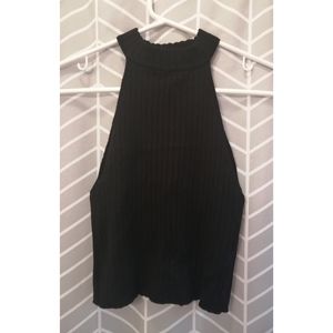 FOREVER21 High Neck Crop (Size medium)